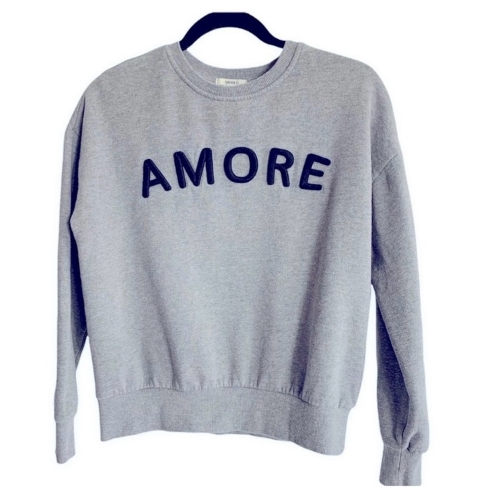 Forever 21 Amore Sweatshirt Sz M